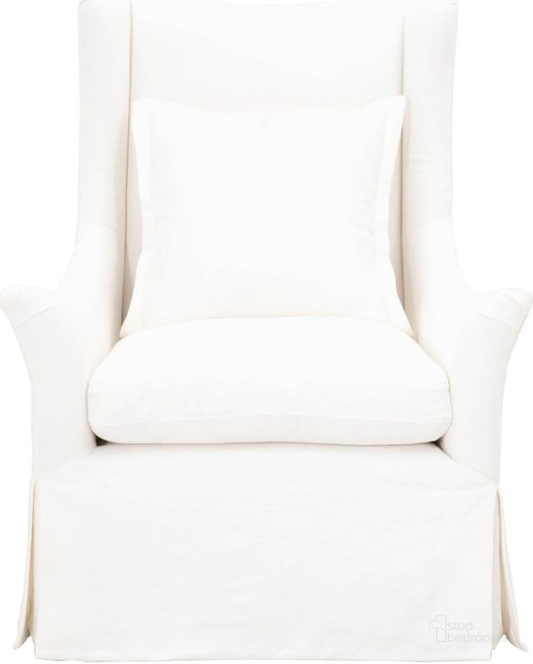 The appearance of Millet Cream Living Room Chair 0qd2345067 designed by Isaac Tahari in the modern / contemporary interior design. This cream piece of furniture  was selected by 1StopBedrooms from Millet Collection to add a touch of cosiness and style into your home. Sku: 6651.CRCRP. Material: Fabric. Product Type: Living Room Chair. Image1