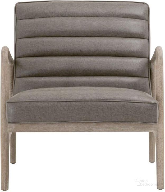 The appearance of Millet Gray Accent Chair 0qd24498189 designed by Isaac Tahari in the modern / contemporary interior design. This gray piece of furniture  was selected by 1StopBedrooms from Millet Collection to add a touch of cosiness and style into your home. Sku: 6658.OGRY/NG. Material: Wood. Product Type: Accent Chair. Image1