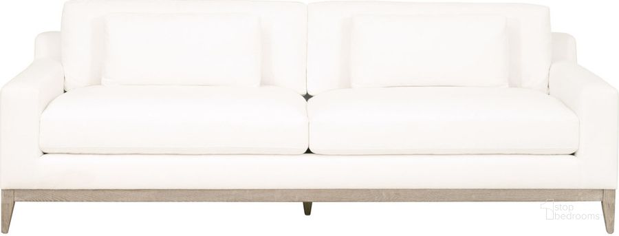 The appearance of Millet Gray Sofa 0qd24309633 designed by Isaac Tahari in the transitional interior design. This gray piece of furniture  was selected by 1StopBedrooms from Millet Collection to add a touch of cosiness and style into your home. Sku: 6611-3.LPPRL/NG. Product Type: Sofa. Material: MDF. Image1