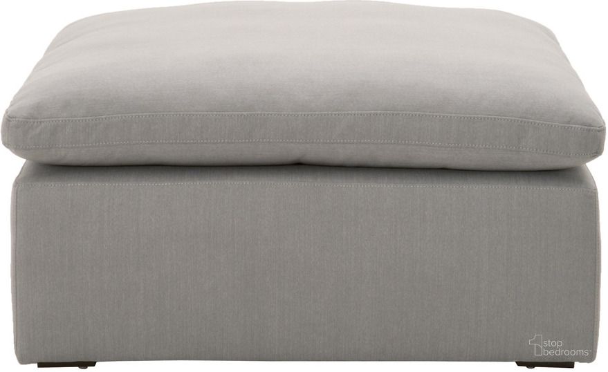 The appearance of Millet White Ottoman 0qd2345074 designed by Isaac Tahari in the modern / contemporary interior design. This white piece of furniture  was selected by 1StopBedrooms from Millet Collection to add a touch of cosiness and style into your home. Sku: 6610-0.LPSLA. Material: Fabric. Product Type: Ottoman. Image1