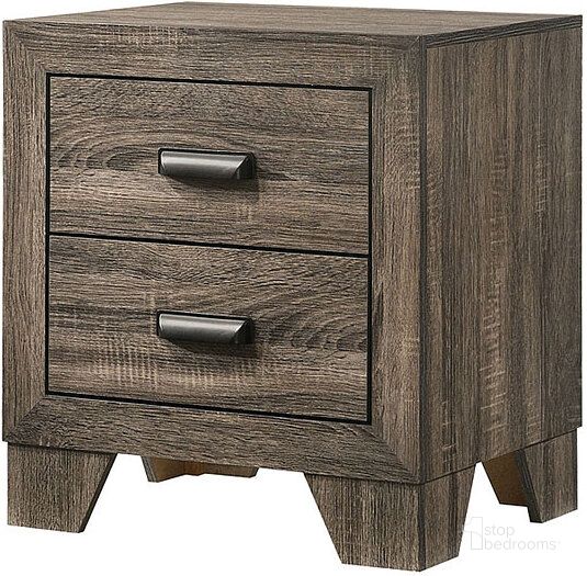 The appearance of Millie Nightstand (Grey) designed by Crown Mark in the modern / contemporary interior design. This grey piece of furniture  was selected by 1StopBedrooms from Millie Collection to add a touch of cosiness and style into your home. Sku: B9200-2. Product Type: Nightstand. Image1