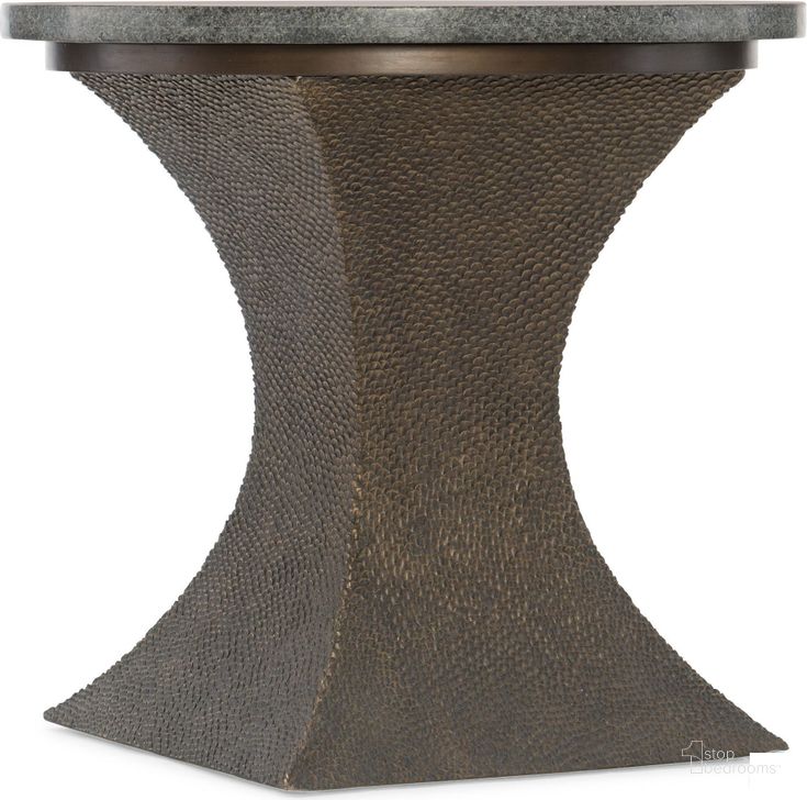 The appearance of Miramar Aventura Dark Wood Pollock Bedside Table designed by Hooker in the transitional interior design. This brown piece of furniture  was selected by 1StopBedrooms from Miramar Aventura Collection to add a touch of cosiness and style into your home. Sku: 6202-90115-DKW. Material: Metal. Product Type: Nightstand. Image1