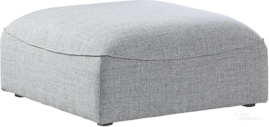 The appearance of Miramar Grey Durable Linen Ottoman designed by Meridian in the modern / contemporary interior design. This grey piece of furniture  was selected by 1StopBedrooms from Miramar Collection to add a touch of cosiness and style into your home. Sku: 683Grey-Ott. Material: Wood. Product Type: Ottoman. Image1