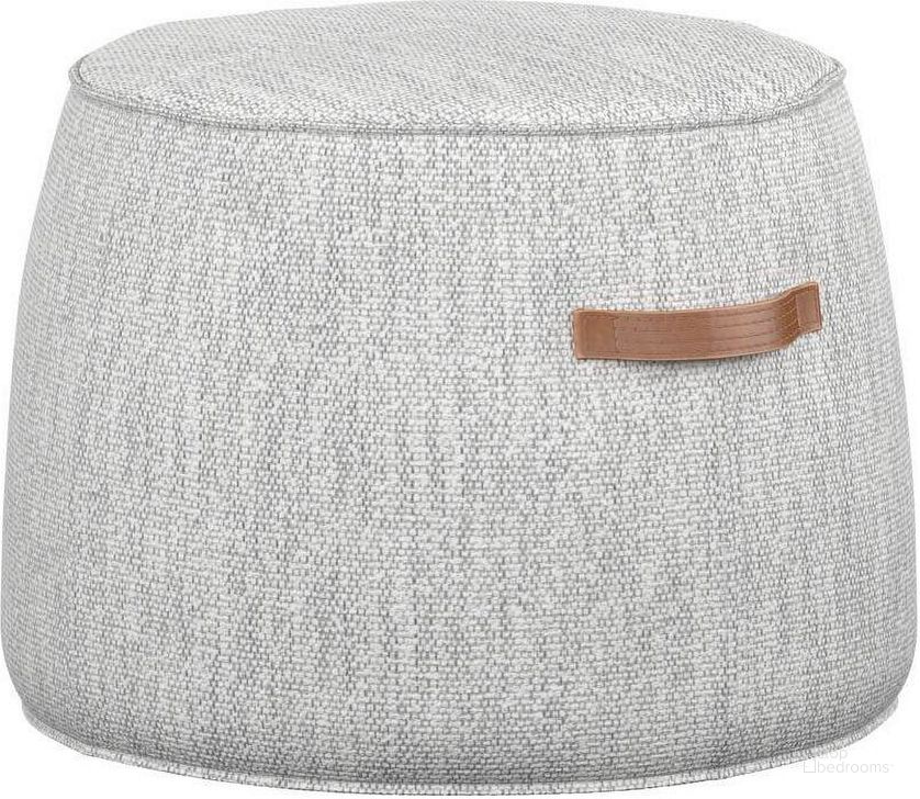 The appearance of Mitchell Ottoman In Merino Cotton designed by Sunpan in the modern / contemporary interior design. This cotton piece of furniture  was selected by 1StopBedrooms from Mitchell Collection to add a touch of cosiness and style into your home. Sku: 110278. Material: Fabric. Product Type: Ottoman. Image1
