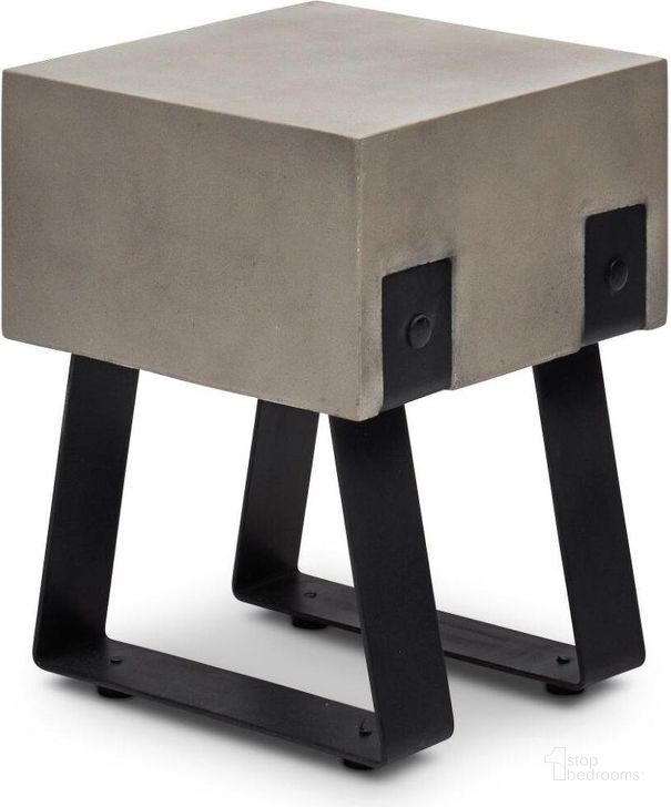The appearance of Mixx Industrial Stool In Black Legs And Dark Grey Seat designed by Urbia in the modern / contemporary interior design. This dark grey piece of furniture  was selected by 1StopBedrooms from Mixx Collection to add a touch of cosiness and style into your home. Sku: VGS-INDST-STOOL. Material: Stainless Steel. Product Type: Accent Stool. Image1