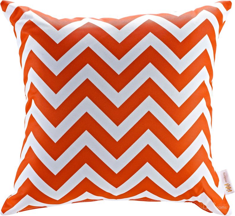 The appearance of Modway Chevron Outdoor Patio Single Pillow designed by Modway in the modern / contemporary interior design. This chevron piece of furniture  was selected by 1StopBedrooms from Modway Collection to add a touch of cosiness and style into your home. Sku: EEI-2156-CHE. Material: Polyester. Product Type: Outdoor Pillow. Image1