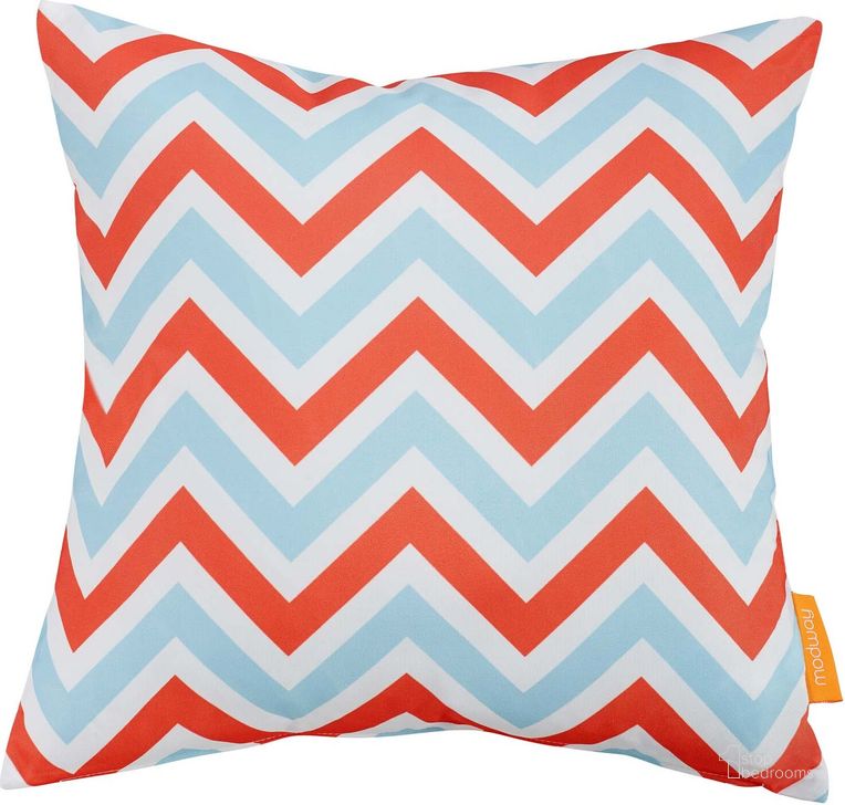 The appearance of Modway Zig Zag Outdoor Patio Single Pillow designed by Modway in the modern / contemporary interior design. This zig zag piece of furniture  was selected by 1StopBedrooms from Modway Collection to add a touch of cosiness and style into your home. Sku: EEI-2156-ZIG. Material: Polyester. Product Type: Outdoor Pillow. Image1