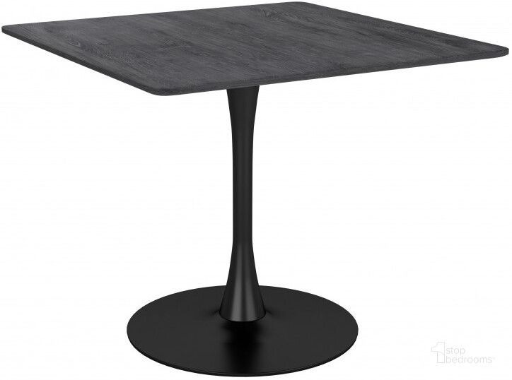 The appearance of Molly Black Table designed by Zuo Modern in the modern / contemporary interior design. This black piece of furniture  was selected by 1StopBedrooms from Molly Collection to add a touch of cosiness and style into your home. Sku: 101819. Product Type: Table. Material: MDF. Image1