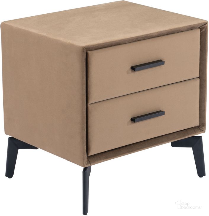 The appearance of Montana Side Table In Brown designed by Zuo Modern in the modern / contemporary interior design. This brown piece of furniture  was selected by 1StopBedrooms from Montana Collection to add a touch of cosiness and style into your home. Sku: 109624. Product Type: Side Table. Material: MDF. Image1