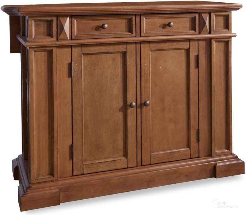 The appearance of Montauk Brown Kitchen Island designed by Homestyles in the traditional interior design. This brown piece of furniture  was selected by 1StopBedrooms from Montauk Collection to add a touch of cosiness and style into your home. Sku: 5004-941;5004-942;5004-943. Material: Wood. Product Type: Kitchen Island. Image1