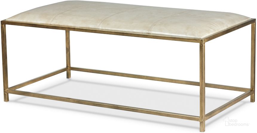 The appearance of Montvale Beige Cocktail Table designed by Sarreid in the modern / contemporary interior design. This beige piece of furniture  was selected by 1StopBedrooms from Montvale Collection to add a touch of cosiness and style into your home. Sku: 40578. Product Type: Cocktail Table. Image1