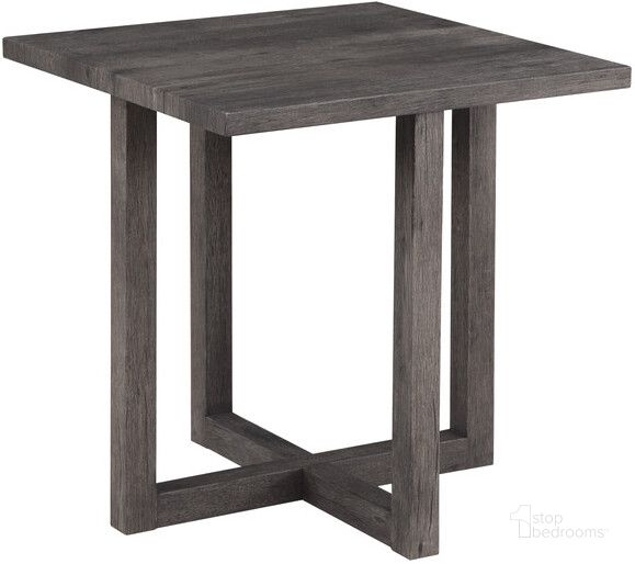 The appearance of Moseberg Rustic Wood End Table designed by Lilola Home in the modern / contemporary interior design. This rustic wood piece of furniture  was selected by 1StopBedrooms from Moseberg Collection to add a touch of cosiness and style into your home. Sku: 98014. Product Type: End Table. Material: Rubberwood. Image1