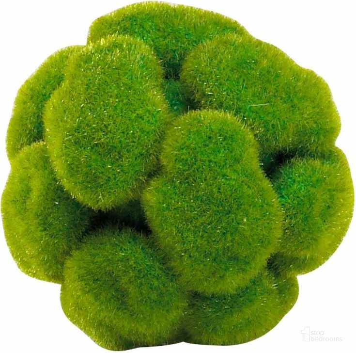 The appearance of Moss Small Sphere designed by Cyan Design in the modern / contemporary interior design. This green piece of furniture  was selected by 1StopBedrooms from Moss Collection to add a touch of cosiness and style into your home. Sku: 02607. Product Type: Decorative Accessory. Material: Foam.