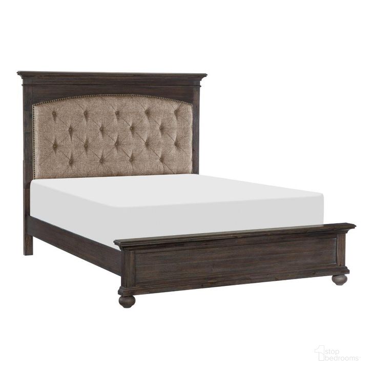The appearance of Motsinger Wire Brushed Rustic Brown Queen Panel Bed designed by Homelegance in the transitional interior design. This brown piece of furniture  was selected by 1StopBedrooms from Motsinger Collection to add a touch of cosiness and style into your home. Sku: 1400-1;1400-2;1400-3. Bed Type: Panel Bed. Material: Wood. Product Type: Panel Bed. Bed Size: Queen. Image1