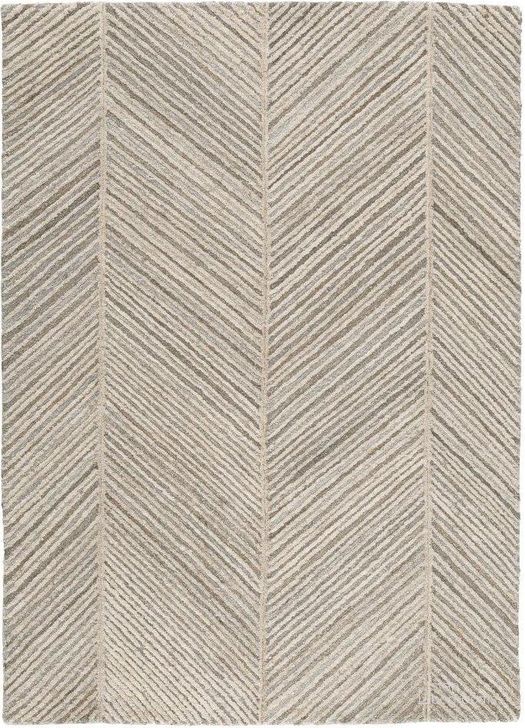 The appearance of Moutiniho Taupe/Brown/Gray 7.67' x 10' Rug designed by FineForm in the modern / contemporary interior design. This taupe/brown/gray piece of furniture  was selected by 1StopBedrooms from Moutiniho Collection to add a touch of cosiness and style into your home. Sku: R405131. Material: Fabric. Product Type: Rug. Image1