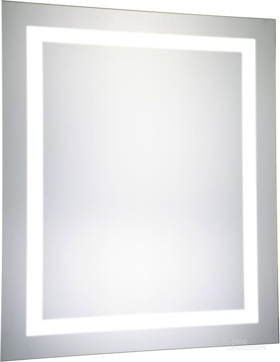 The appearance of Mre 6001 Nova 20" Rectangular Glossy White Mirror designed by Elegant Lighting in the glam interior design. This chrome piece of furniture  was selected by 1StopBedrooms from Nova Collection to add a touch of cosiness and style into your home. Sku: MRE-6001. Material: Steel. Product Type: Accent Mirror. Image1