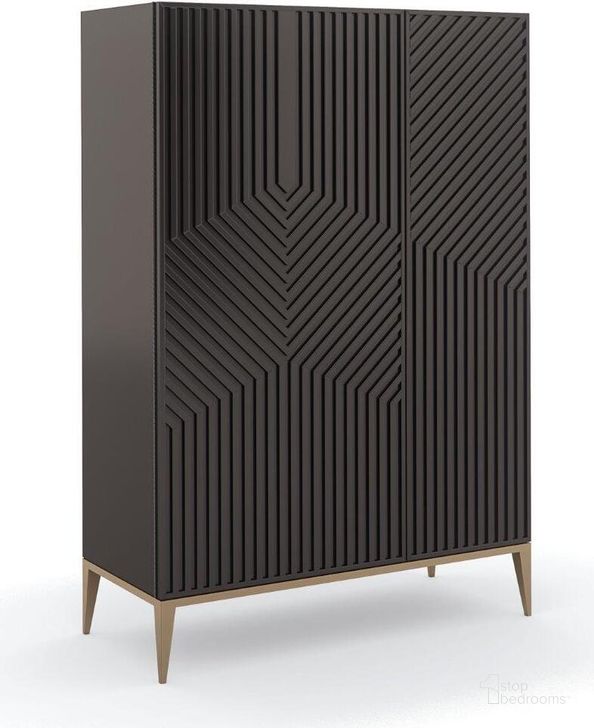 The appearance of Murillo Dark Chocolate Chest 0qd24489878 designed by FineForm in the modern / contemporary interior design. This dark chocolate piece of furniture  was selected by 1StopBedrooms from Murillo Collection to add a touch of cosiness and style into your home. Sku: CLA-020-054. Material: Metal. Product Type: Chest. Image1