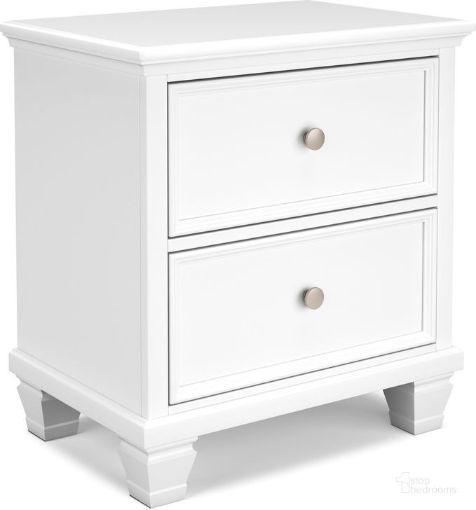 The appearance of Murray Beach White Nightstand designed by Bennett Interiors in the transitional interior design. This white piece of furniture  was selected by 1StopBedrooms from Murray Beach Collection to add a touch of cosiness and style into your home. Sku: B680-92. Material: Wood. Product Type: Nightstand. Image1