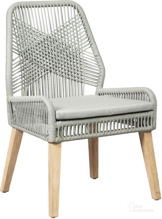 The appearance of Nakia Woven Back Side Chairs Set of 2 In Grey designed by Coaster in the coastal interior design. This grey piece of furniture  was selected by 1StopBedrooms from Nakia Collection to add a touch of cosiness and style into your home. Sku: 110033. Material: Wood. Product Type: Side Chair. Image1