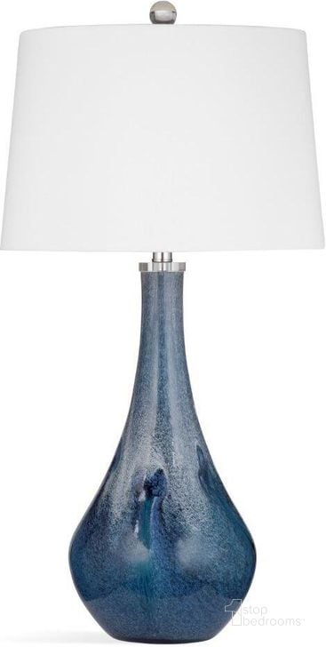The appearance of Nanda Table Lamp designed by Bassett Mirror Company in the modern / contemporary interior design. This blue piece of furniture  was selected by 1StopBedrooms from Nanda Collection to add a touch of cosiness and style into your home. Sku: L4080TEC. Product Type: Table Lamp.