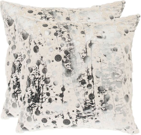 The appearance of Nars Pillow PIL154A-1220 Set of 2 designed by Safavieh in the glam interior design. This white piece of furniture  was selected by 1StopBedrooms from Nars Collection to add a touch of cosiness and style into your home. Sku: PIL154A-1220-SET2. Material: Polyester. Product Type: Pillows and Throw.
