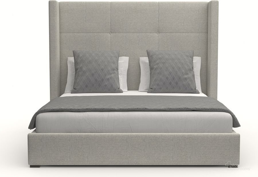 The appearance of Nativa Interiors Aylet Simple Tufted Upholstered Medium 67 Inch King Grey Bed designed by Nativa Interiors in the modern / contemporary interior design. This grey piece of furniture  was selected by 1StopBedrooms from Aylet Collection to add a touch of cosiness and style into your home. Sku: BED-AYLET-ST-MID-KN-PF-GREY. Bed Type: Panel Bed. Product Type: Panel Bed. Bed Size: King. Material: Plywood. Image1