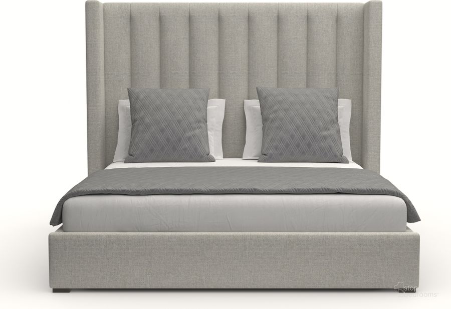 The appearance of Nativa Interiors Aylet Vertical Channel Tufted Upholstered Medium 67 Inch California King Grey Bed designed by Nativa Interiors in the modern / contemporary interior design. This grey piece of furniture  was selected by 1StopBedrooms from Aylet Collection to add a touch of cosiness and style into your home. Sku: BED-AYLET-VC-MID-CA-PF-GREY. Bed Type: Panel Bed. Product Type: Panel Bed. Bed Size: California King. Material: Plywood. Image1