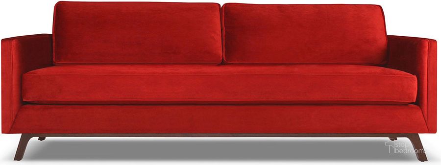 The appearance of Nativa Interiors Chantel 84 Inch Sofa In Red designed by Nativa Interiors in the modern / contemporary interior design. This red piece of furniture  was selected by 1StopBedrooms from Chantel Collection to add a touch of cosiness and style into your home. Sku: SOF-CHANTEL-84-CL-MF-RED. Product Type: Sofa. Material: Plywood. Image1