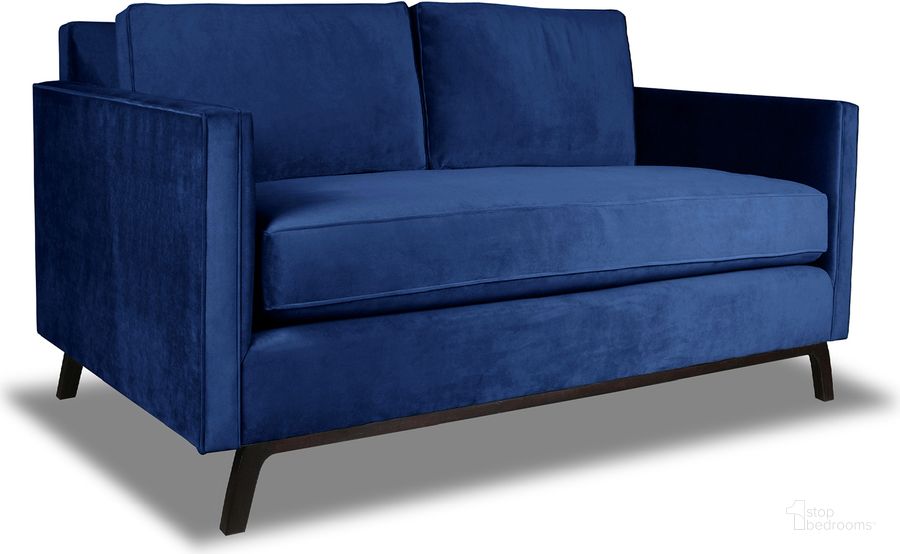 The appearance of Nativa Interiors Chantel Deep Plush 60 Inch Loveseat In Blue designed by Nativa Interiors in the modern / contemporary interior design. This blue piece of furniture  was selected by 1StopBedrooms from Chantel Collection to add a touch of cosiness and style into your home. Sku: SOF-CHANTEL-60-DP-MF-BLUE. Product Type: Loveseat. Material: Plywood. Image1