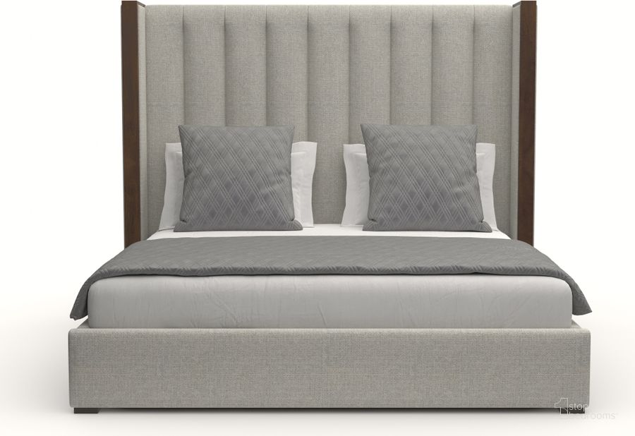 The appearance of Nativa Interiors Irenne Vertical Channel Tufted Upholstered Medium 67 Inch California King Grey Bed designed by Nativa Interiors in the modern / contemporary interior design. This grey piece of furniture  was selected by 1StopBedrooms from Irenne Collection to add a touch of cosiness and style into your home. Sku: BED-IRENNE-VC-MID-CA-PF-GREY. Bed Type: Panel Bed. Product Type: Panel Bed. Bed Size: California King. Material: Plywood. Image1
