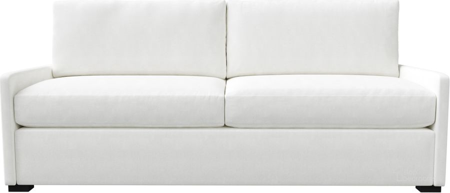 The appearance of Nativa Interiors Kimpton 79 Inch Sofa In Off White designed by Nativa Interiors in the modern / contemporary interior design. This off white piece of furniture  was selected by 1StopBedrooms from Kimpton Collection to add a touch of cosiness and style into your home. Sku: SOF-KIMPTON-74-CL-PF-WHITE. Product Type: Sofa. Material: Plywood. Image1