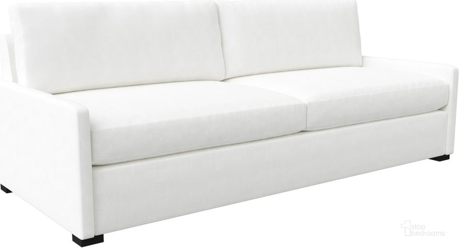 The appearance of Nativa Interiors Kimpton Deep Plush 91 Inch Sofa In Off White designed by Nativa Interiors in the modern / contemporary interior design. This off white piece of furniture  was selected by 1StopBedrooms from Kimpton Collection to add a touch of cosiness and style into your home. Sku: SOF-KIMPTON-86-DP-PF-WHITE. Product Type: Sofa. Material: Plywood. Image1