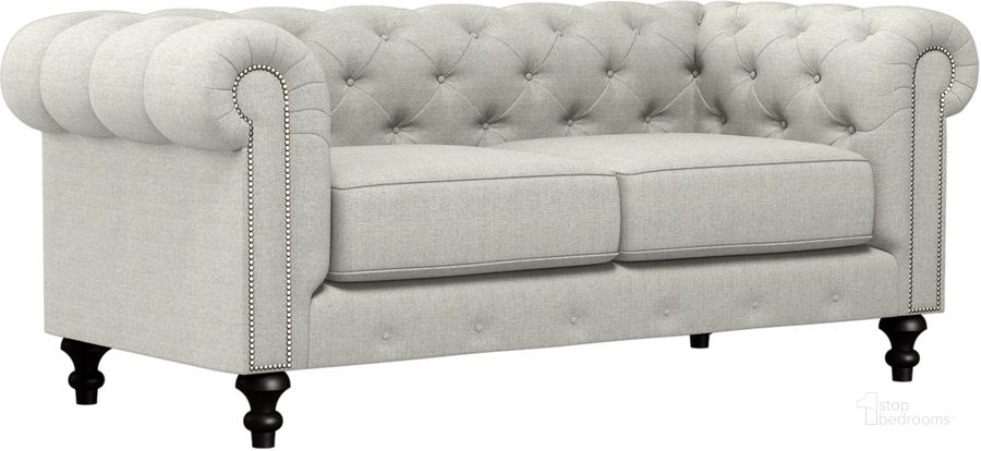 The appearance of Nativa Interiors London Tufted Deep Plush 72 Inch Sofa In Grey designed by Nativa Interiors in the modern / contemporary interior design. This grey piece of furniture  was selected by 1StopBedrooms from London Collection to add a touch of cosiness and style into your home. Sku: SOF-LONDON-72-DP-PF-GREY. Product Type: Sofa. Material: Plywood. Image1
