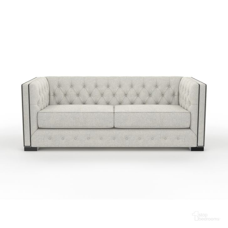 The appearance of Nativa Interiors Mirel Tufted 80 Inch Sofa In Grey designed by Nativa Interiors in the modern / contemporary interior design. This grey piece of furniture  was selected by 1StopBedrooms from Mirel Collection to add a touch of cosiness and style into your home. Sku: SOF-MIREL-80-CL-PF-GREY. Product Type: Sofa. Material: Plywood. Image1