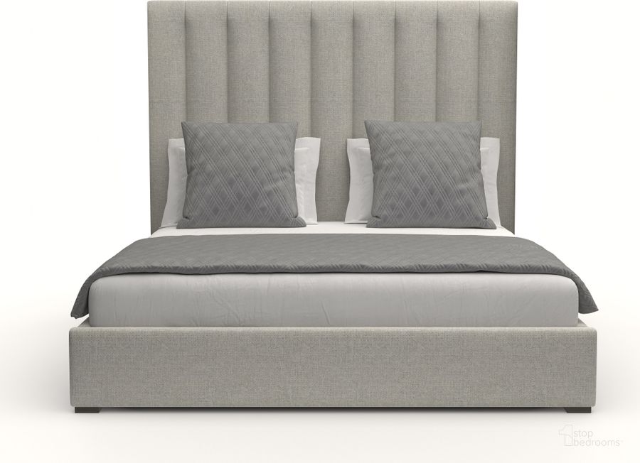 The appearance of Nativa Interiors Moyra Vertical Channel Tufted Upholstered Medium 67 Inch California King Grey Bed designed by Nativa Interiors in the modern / contemporary interior design. This grey piece of furniture  was selected by 1StopBedrooms from Moyra Collection to add a touch of cosiness and style into your home. Sku: BED-MOYRA-VC-MID-CA-PF-GREY. Bed Type: Panel Bed. Product Type: Panel Bed. Bed Size: California King. Material: Plywood. Image1