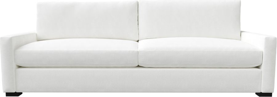 The appearance of Nativa Interiors Revolution 95 Inch Sofa In Off White designed by Nativa Interiors in the modern / contemporary interior design. This white piece of furniture  was selected by 1StopBedrooms from Revolution Collection to add a touch of cosiness and style into your home. Sku: SOF-REVOLUTION-86-CL-PF-WHITE. Product Type: Sofa. Material: Plywood. Image1