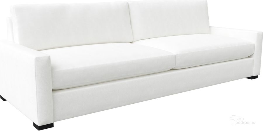 The appearance of Nativa Interiors Revolution Deep Plush 105 Inch Sofa In Off White designed by Nativa Interiors in the modern / contemporary interior design. This white piece of furniture  was selected by 1StopBedrooms from Revolution Collection to add a touch of cosiness and style into your home. Sku: SOF-REVOLUTION-96-DP-PF-WHITE. Product Type: Sofa. Material: Plywood. Image1