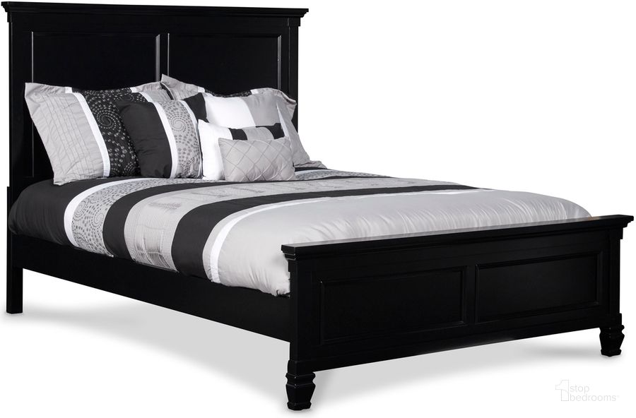 The appearance of New Classic Furniture Tamarack Full Bed In Black designed by New Classic in the modern / contemporary interior design. This black piece of furniture  was selected by 1StopBedrooms from Tamarack Collection to add a touch of cosiness and style into your home. Sku: BB044B-415;BB044B-535. Bed Type: Panel Bed. Material: Wood. Product Type: Panel Bed. Bed Size: Full. Image1