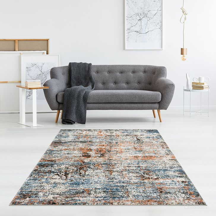 The appearance of Newport Pegasus Abstract Multi Area Rug In Multi MP35-7553 designed by Olliix in the modern / contemporary interior design. This multi piece of furniture  was selected by 1StopBedrooms from Newport Collection to add a touch of cosiness and style into your home. Sku: MP35-7553. Material: Polyester. Product Type: Rug. Image1