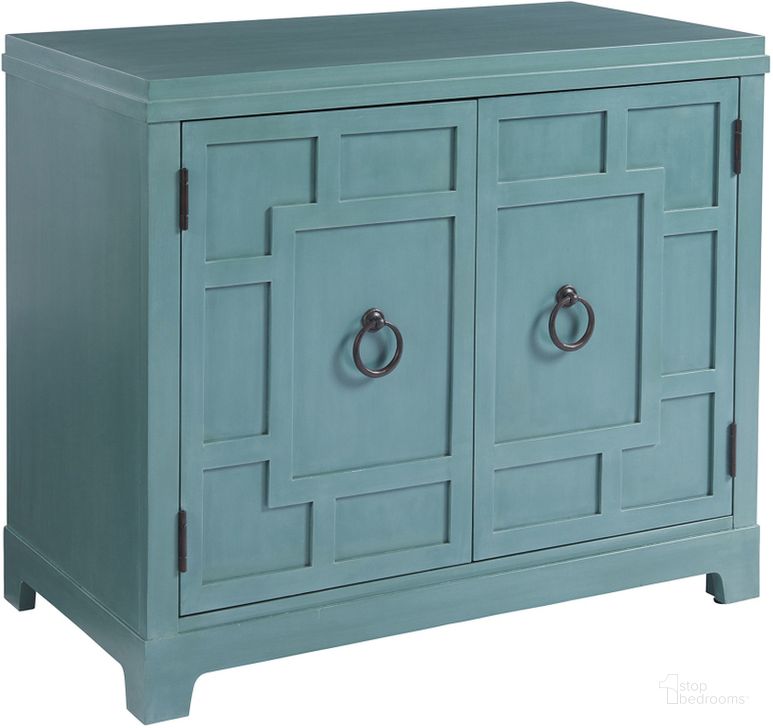 The appearance of Newport Seaglass Collins Bachelors Chest By Barclay Butera designed by Barclay Butera in the transitional interior design. This blue piece of furniture  was selected by 1StopBedrooms from Newport Collection to add a touch of cosiness and style into your home. Sku: 01-0923-624. Material: Wood. Product Type: Night Table. Image1