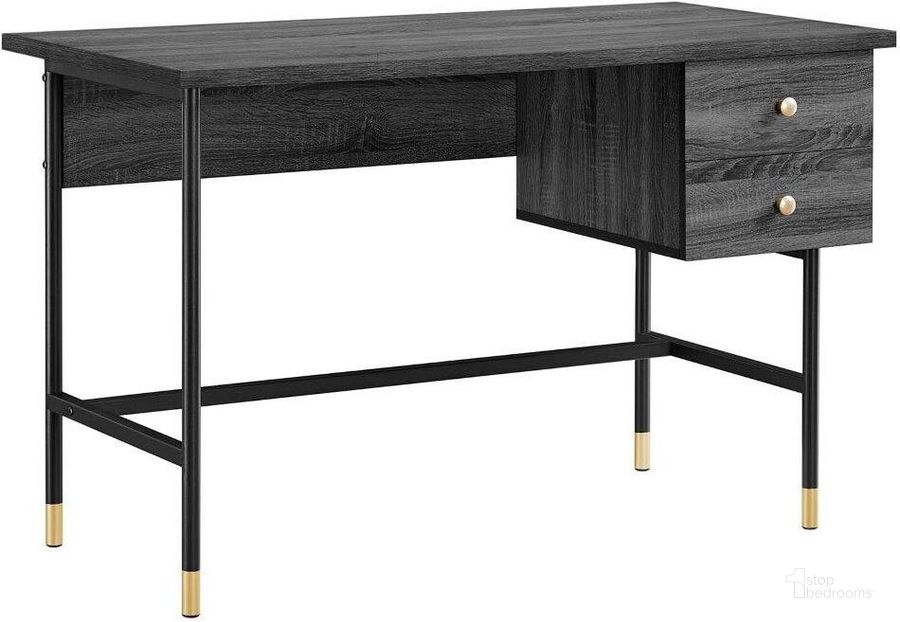 The appearance of Nexus Office Desk In Black Charcoal designed by Modway in the modern / contemporary interior design. This black charcoal piece of furniture  was selected by 1StopBedrooms from Nexus Collection to add a touch of cosiness and style into your home. Sku: EEI-6284-BLK-CHA. Material: Metal. Product Type: Office Desk. Image1