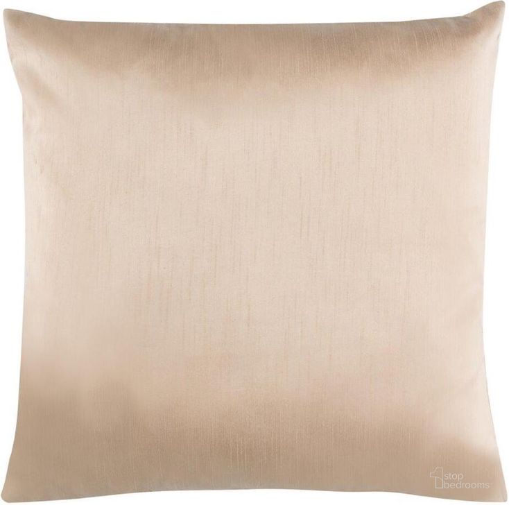 The appearance of Nisha Pillow PLS892A-2020 designed by Safavieh in the modern / contemporary interior design. This champagne piece of furniture  was selected by 1StopBedrooms from Nisha Collection to add a touch of cosiness and style into your home. Sku: PLS892A-2020. Material: Polyester. Product Type: Pillows and Throw. Image1