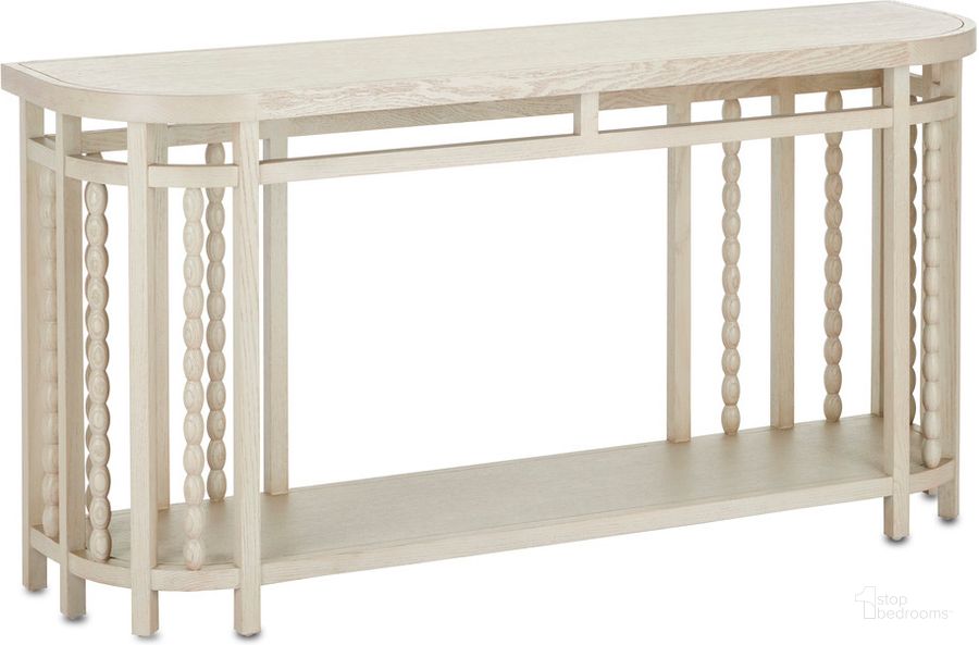 The appearance of Norene Gray Console Table designed by Currey & Company in the modern / contemporary interior design. This gray piece of furniture  was selected by 1StopBedrooms from Norene Collection to add a touch of cosiness and style into your home. Sku: 3000-0225. Material: Wood. Product Type: Console Table. Image1