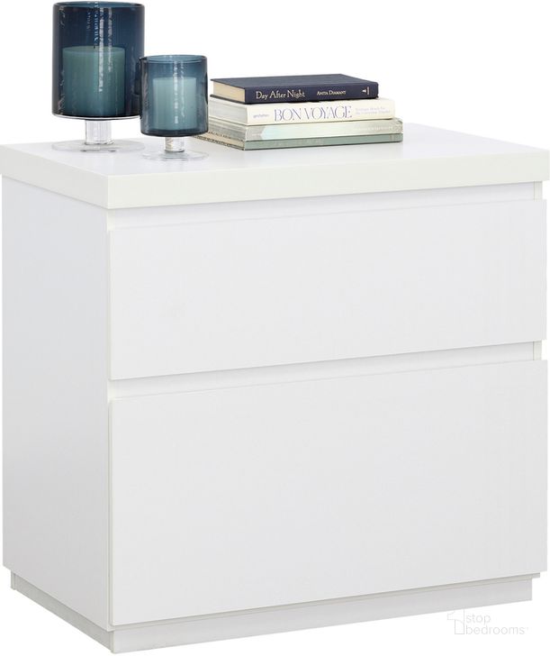 The appearance of Northcott Lateral File In White designed by Sauder in the modern / contemporary interior design. This white piece of furniture  was selected by 1StopBedrooms from Northcott Collection to add a touch of cosiness and style into your home. Sku: 433878. Product Type: File Cabinet. Material: Engineered Wood. Image1