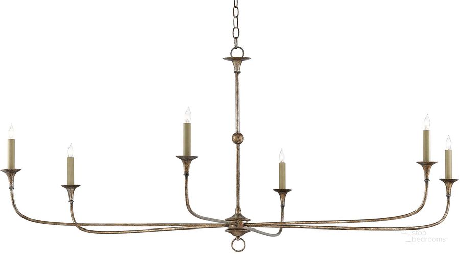 The appearance of Nottaway Large Bronze Chandelier designed by Currey & Company in the modern / contemporary interior design. This bronze piece of furniture  was selected by 1StopBedrooms from Nottaway Collection to add a touch of cosiness and style into your home. Sku: 9000-0135. Product Type: Chandelier. Material: Iron. Image1