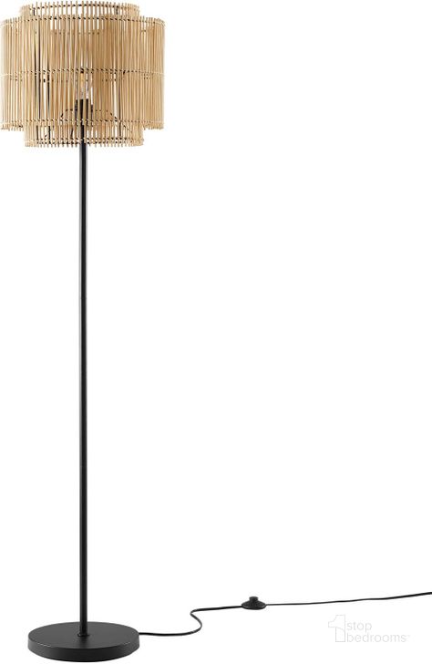 The appearance of Nourish Bamboo Floor Lamp In Natural designed by Modway in the modern / contemporary interior design. This natural piece of furniture  was selected by 1StopBedrooms from Nourish Collection to add a touch of cosiness and style into your home. Sku: EEI-5611-NAT. Product Type: Floor Lamp. Material: Iron. Image1