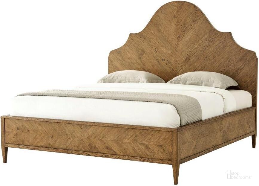 The appearance of Nova California King Bed designed by Theodore Alexander in the traditional interior design. This natural piece of furniture  was selected by 1StopBedrooms from Nova Collection to add a touch of cosiness and style into your home. Sku: TAS84023.C253. Bed Type: Panel Bed. Material: Wood. Product Type: Panel Bed. Bed Size: California King.