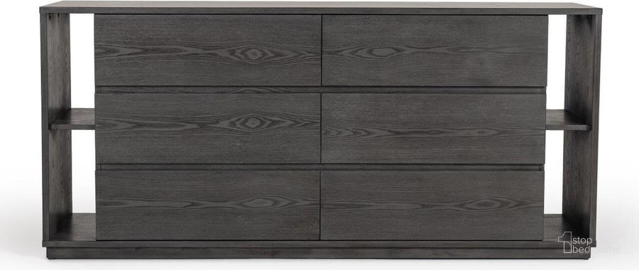 The appearance of Nova Domus Jagger Modern Grey Dresser designed by VIG Furniture in the modern / contemporary interior design. This grey piece of furniture  was selected by 1StopBedrooms from Nova Domus Jagger Collection to add a touch of cosiness and style into your home. Sku: VGMABR-55-GRY-DRS. Material: Wood. Product Type: Dresser. Image1