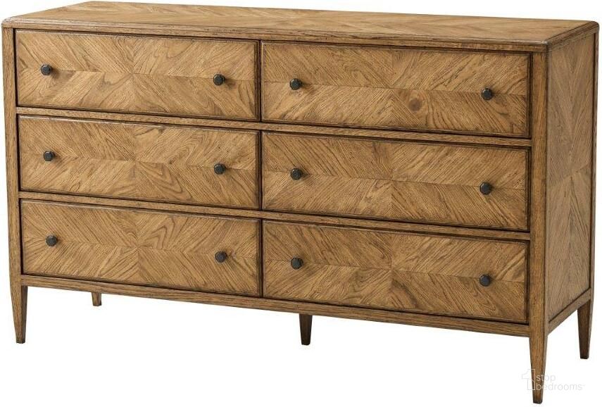 The appearance of Nova Dresser TAS60036.C253 designed by Theodore Alexander in the modern / contemporary interior design. This natural piece of furniture  was selected by 1StopBedrooms from Nova Collection to add a touch of cosiness and style into your home. Sku: TAS60036.C253. Material: Wood. Product Type: Dresser.