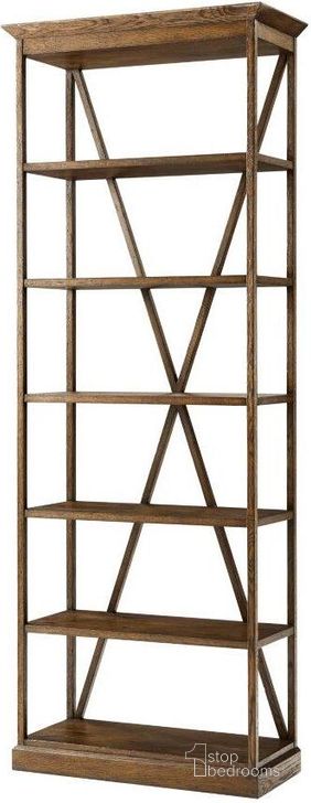 The appearance of Nova Etagere designed by Theodore Alexander in the modern / contemporary interior design. This natural piece of furniture  was selected by 1StopBedrooms from Nova Collection to add a touch of cosiness and style into your home. Sku: TAS63011.C254. Material: Wood. Product Type: Etagere.